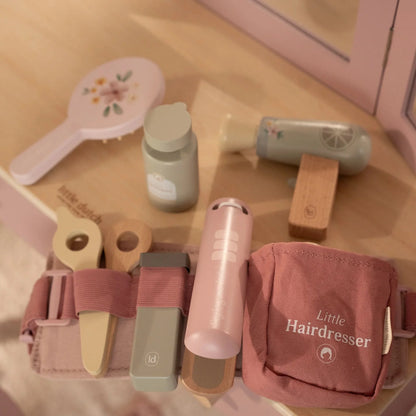 LITTLE DUTCH | WOODEN HAIRDRESSER SET