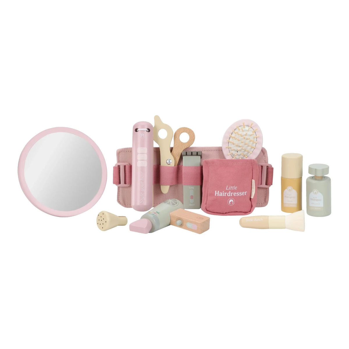 LITTLE DUTCH | WOODEN HAIRDRESSER SET
