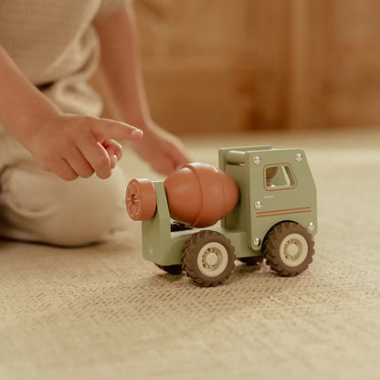 LITTLE DUTCH WOODEN CEMENT TRUCK