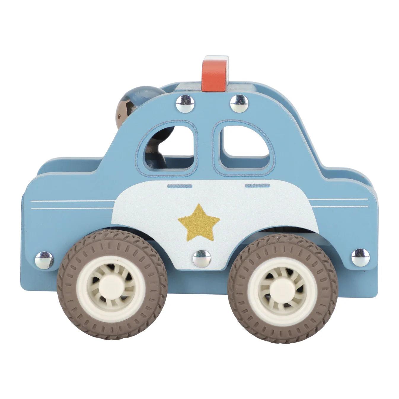 LITTLE DUTCH WOODEN POLICE CAR