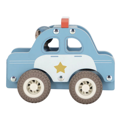 LITTLE DUTCH WOODEN POLICE CAR
