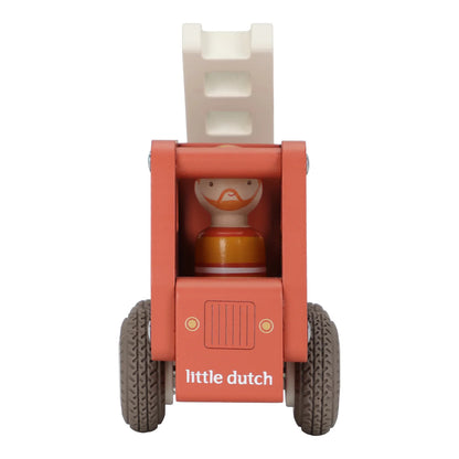 LITTLE DUTCH WOODEN FIRE TRUCK - Angus & Dudley Collections