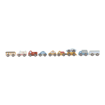 LITTLE DUTCH | WOODEN VEHICLE SET