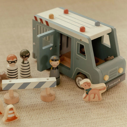 LITTLE DUTCH | WOODEN POLICE VAN