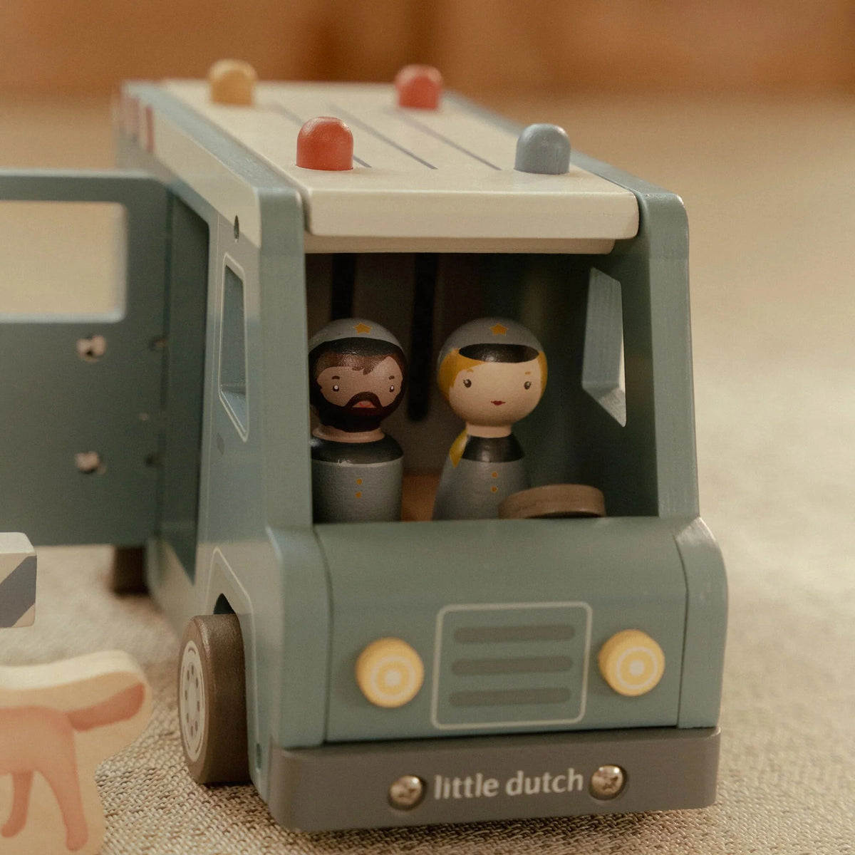 LITTLE DUTCH | WOODEN POLICE VAN