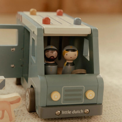 LITTLE DUTCH | WOODEN POLICE VAN