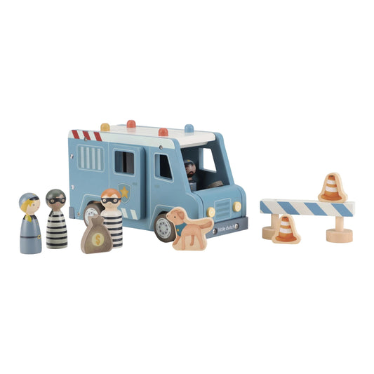 LITTLE DUTCH | WOODEN POLICE VAN