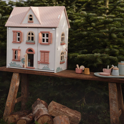 LITTLE DUTCH | WOODEN DOLL HOUSE MEDIUM