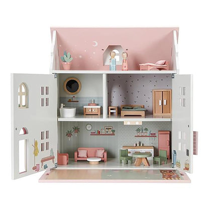 LITTLE DUTCH | WOODEN DOLL HOUSE MEDIUM