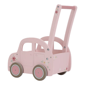 Little Dutch Wooden Baby Walker - Pink