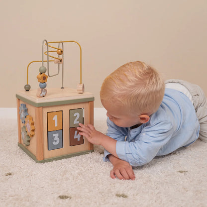 Little Dutch Wooden Little Farm Activity Cube