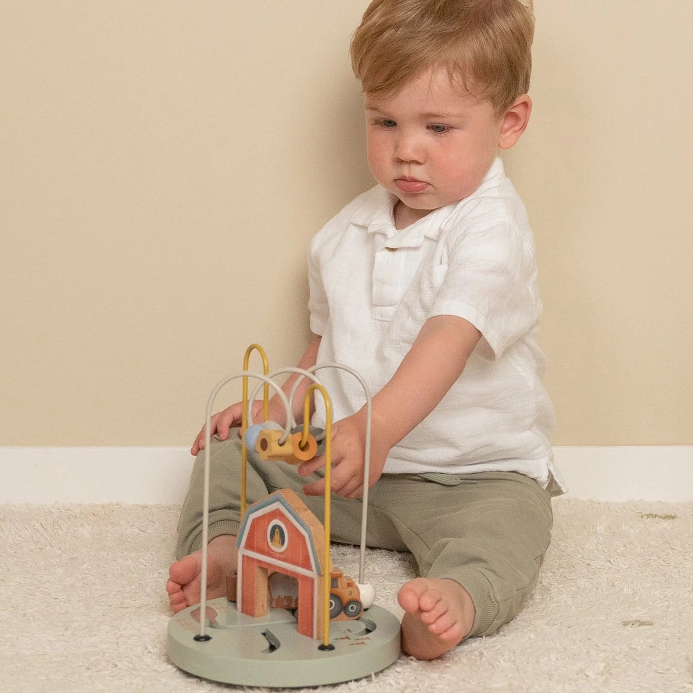 Little Dutch Wooden Little Farm Activity Spiral