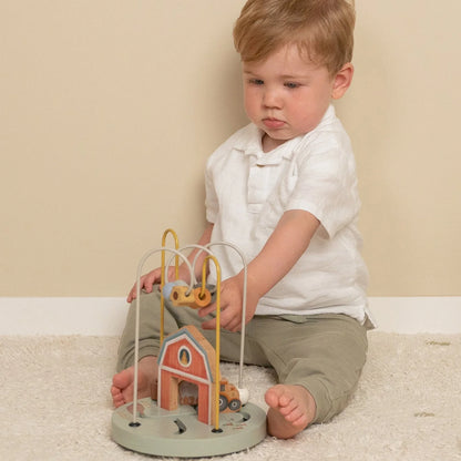 Little Dutch Wooden Little Farm Activity Spiral