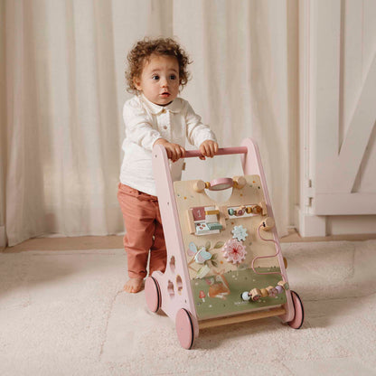 LITTLE DUTCH | WOODEN ACTIVITY WALKER | FAIRY GARDEN
