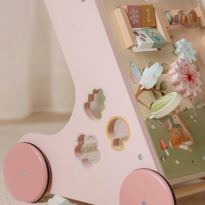 LITTLE DUTCH | WOODEN ACTIVITY WALKER | FAIRY GARDEN