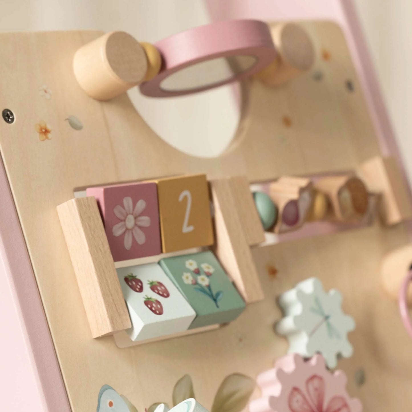 LITTLE DUTCH | WOODEN ACTIVITY WALKER | FAIRY GARDEN