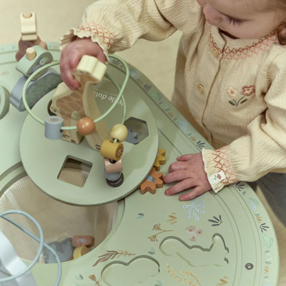 LITTLE DUTCH | WOODEN ACTIVITY TABLE | SAFARI FRIENDS EXTRA LARGE