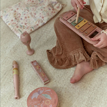 LITTLE DUTCH | SAFARI FRIENDS | MUSIC SET PINK