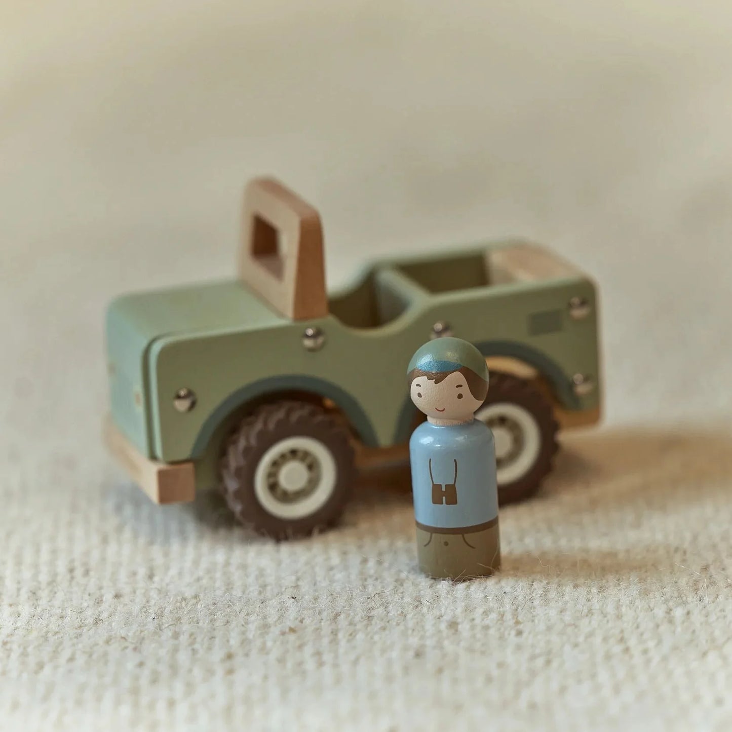 LITTLE DUTCH | WOODEN SAFARI CAR