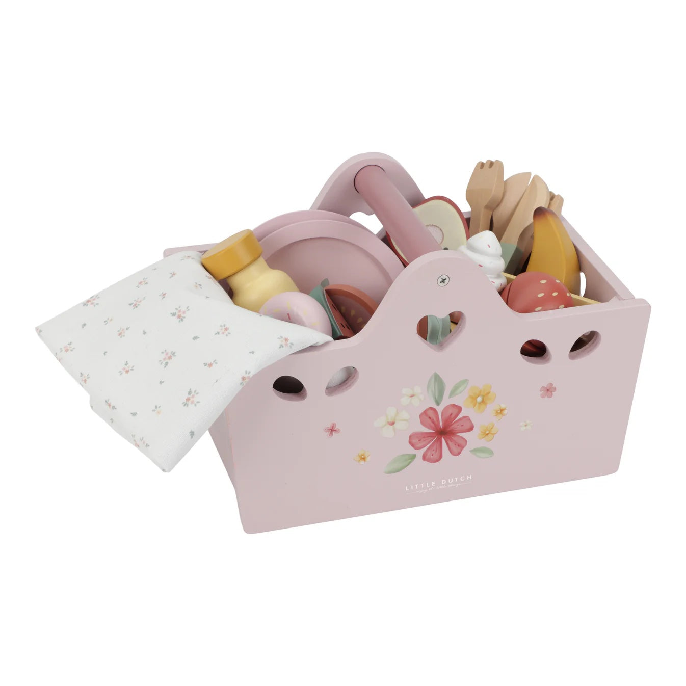 LITTLE DUTCH WOODEN PICNIC SET