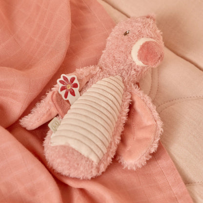 LITTLE DUTCH SQUEAKER WITH RATTLE | FLAMINGO