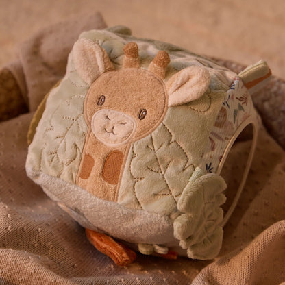 LITTLE DUTCH SOFT ACTIVITY CUBE | SAFARI FRIENDS