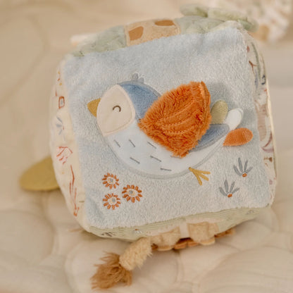 LITTLE DUTCH SOFT ACTIVITY CUBE | SAFARI FRIENDS