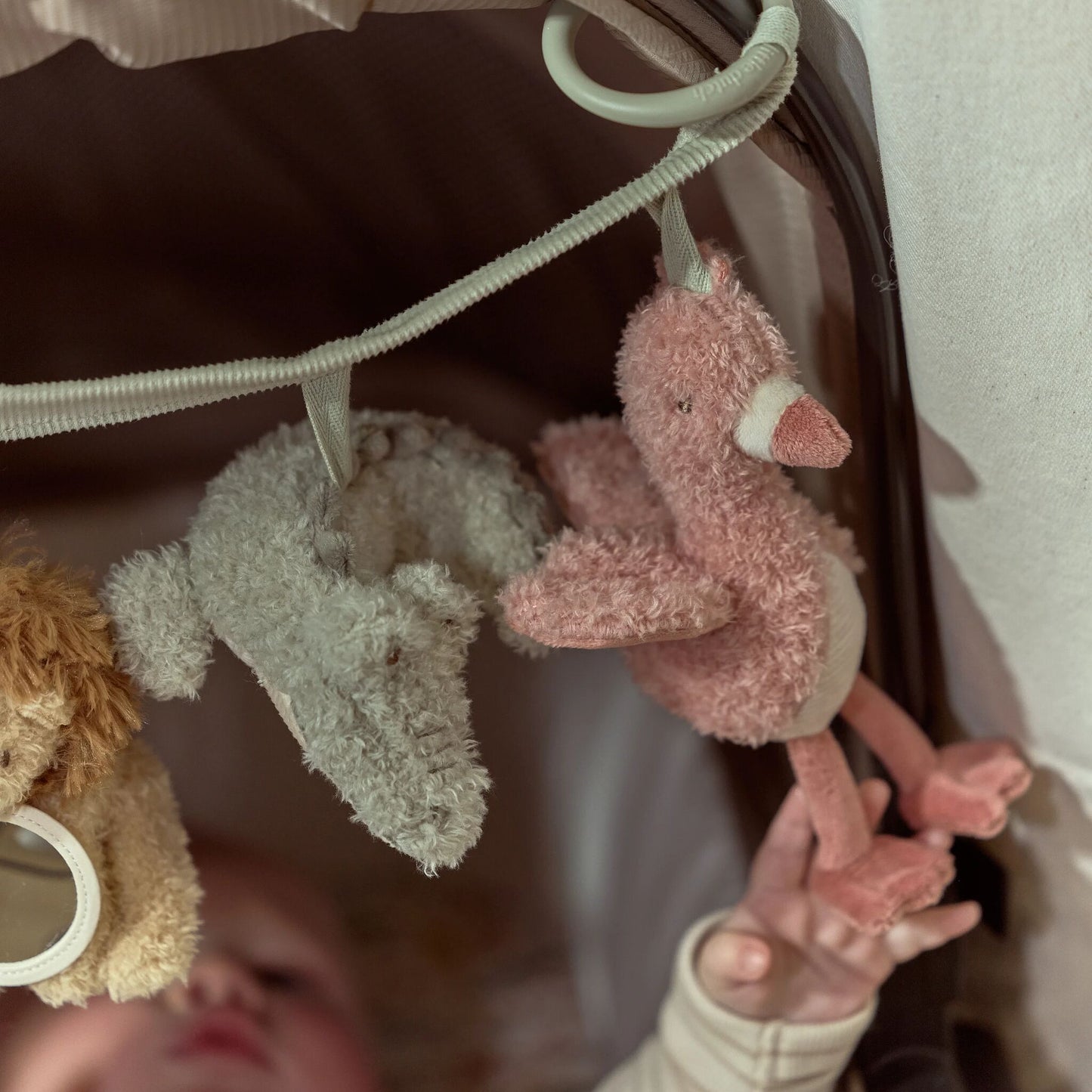 LITTLE DUTCH STROLLER TOY CHAIN | SAFARI FRIENDS