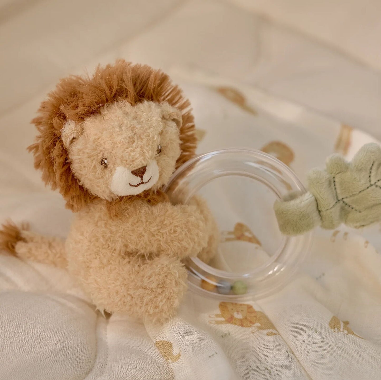 LITTLE DUTCH RING RATTLE |  SAFARI LION