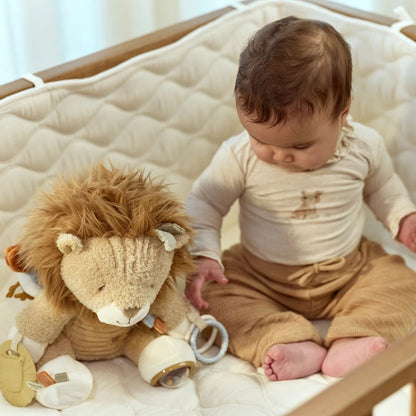 LITTLE DUTCH ACTIVITY CUDDLE TOY | LION SAFARI FRIENDS