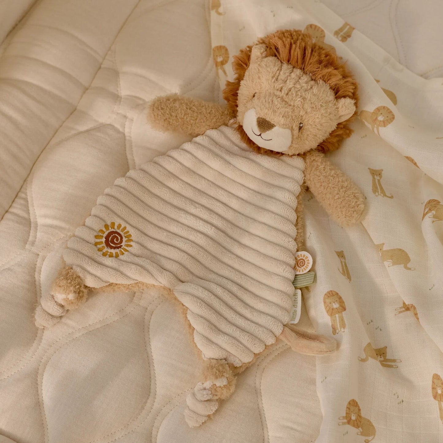 LITTLE DUTCH CUDDLE CLOTH | LION SAFARI FRIENDS
