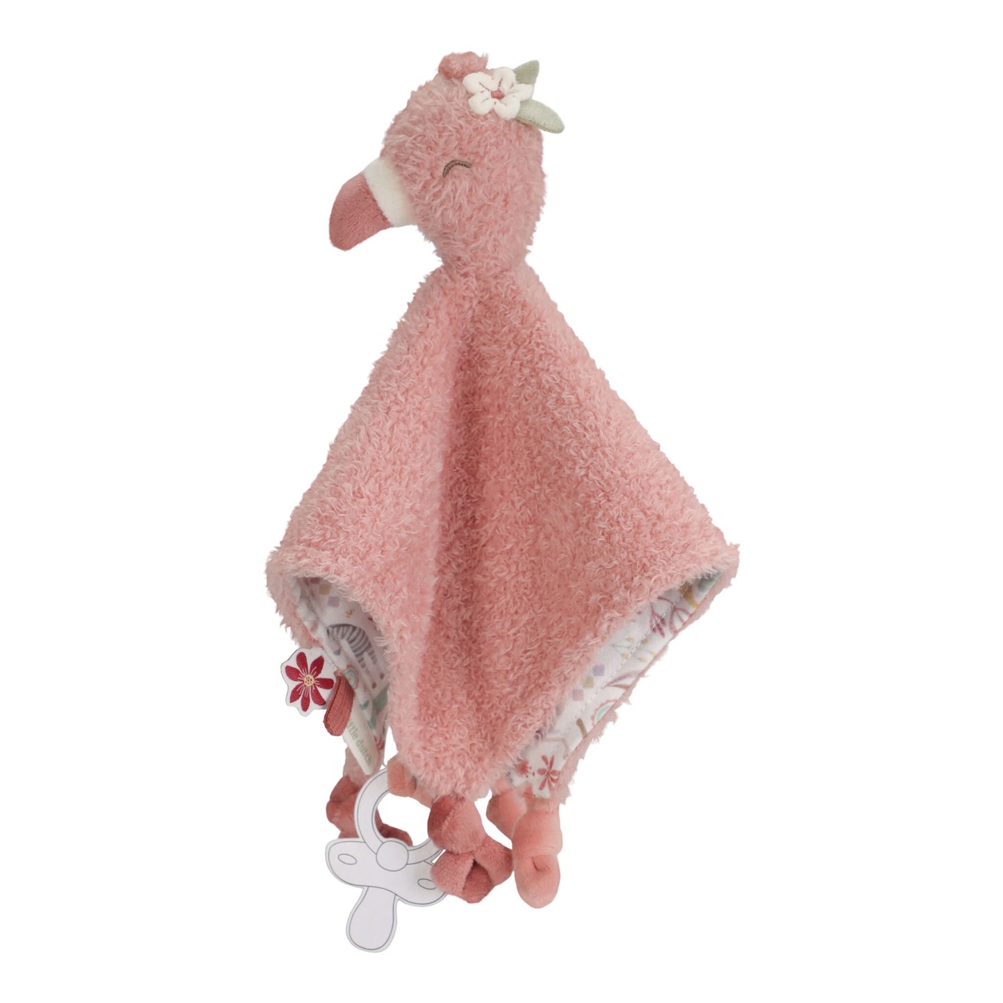 LITTLE DUTCH CUDDLE CLOTH | FLAMINGO SAFARI FRIENDS
