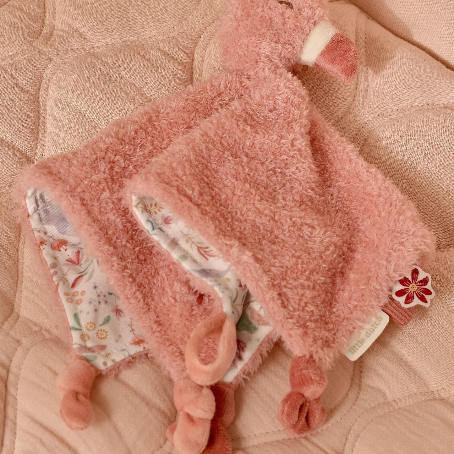 LITTLE DUTCH CUDDLE CLOTH | FLAMINGO SAFARI FRIENDS