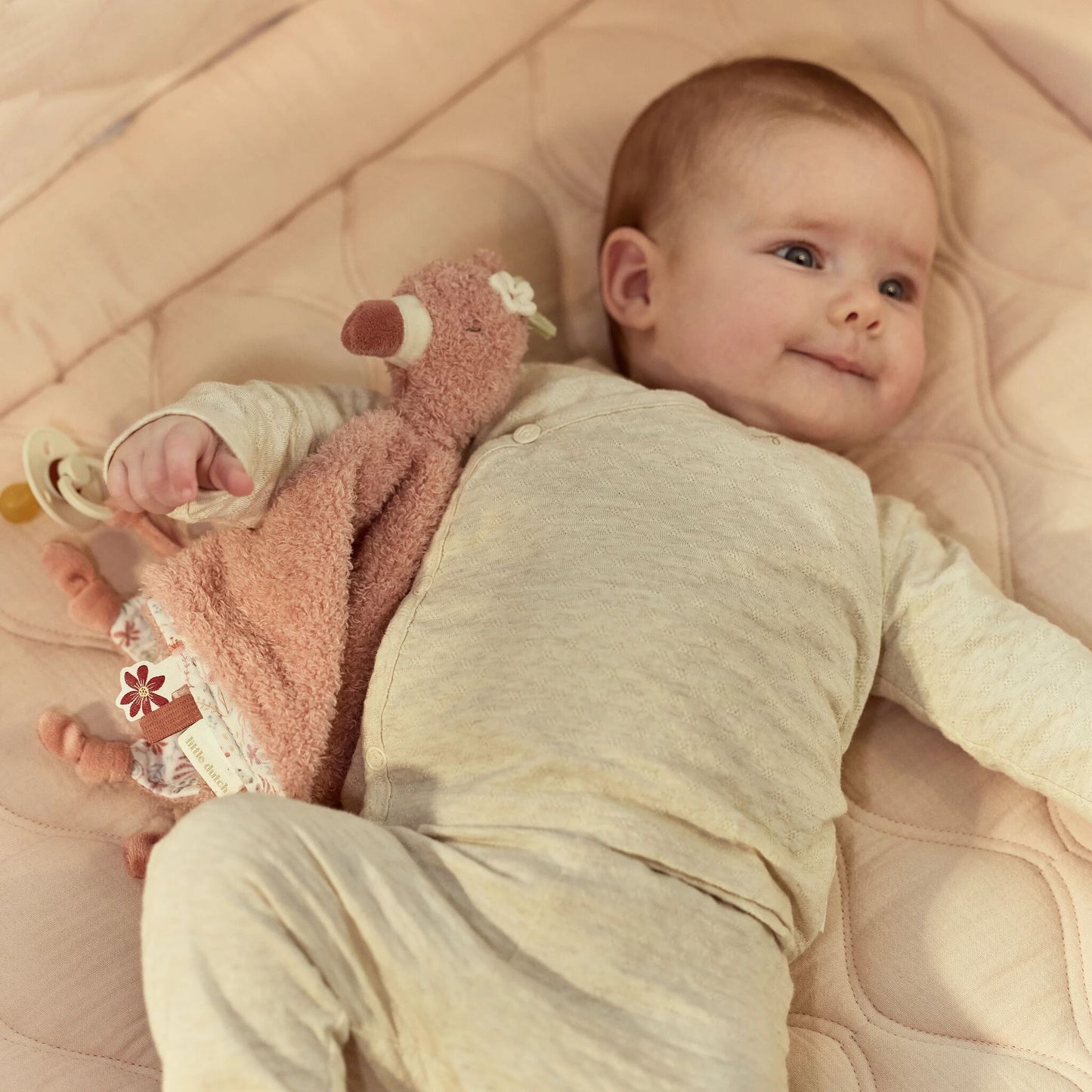 LITTLE DUTCH CUDDLE CLOTH | FLAMINGO SAFARI FRIENDS
