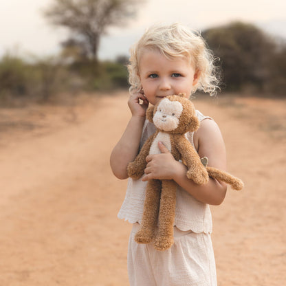 LITTLE DUTCH SOFT PLUSH CUDDLE TOY | SAFARI FRIENDS MONKEY
