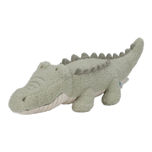 LITTLE DUTCH SOFT PLUSH CUDDLE TOY | SAFARI FRIENDS CROCODILE