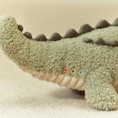 LITTLE DUTCH SOFT PLUSH CUDDLE TOY | SAFARI FRIENDS CROCODILE