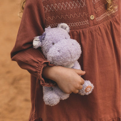 LITTLE DUTCH SOFT PLUSH CUDDLE TOY | HIPPO SAFARI FRIENDS