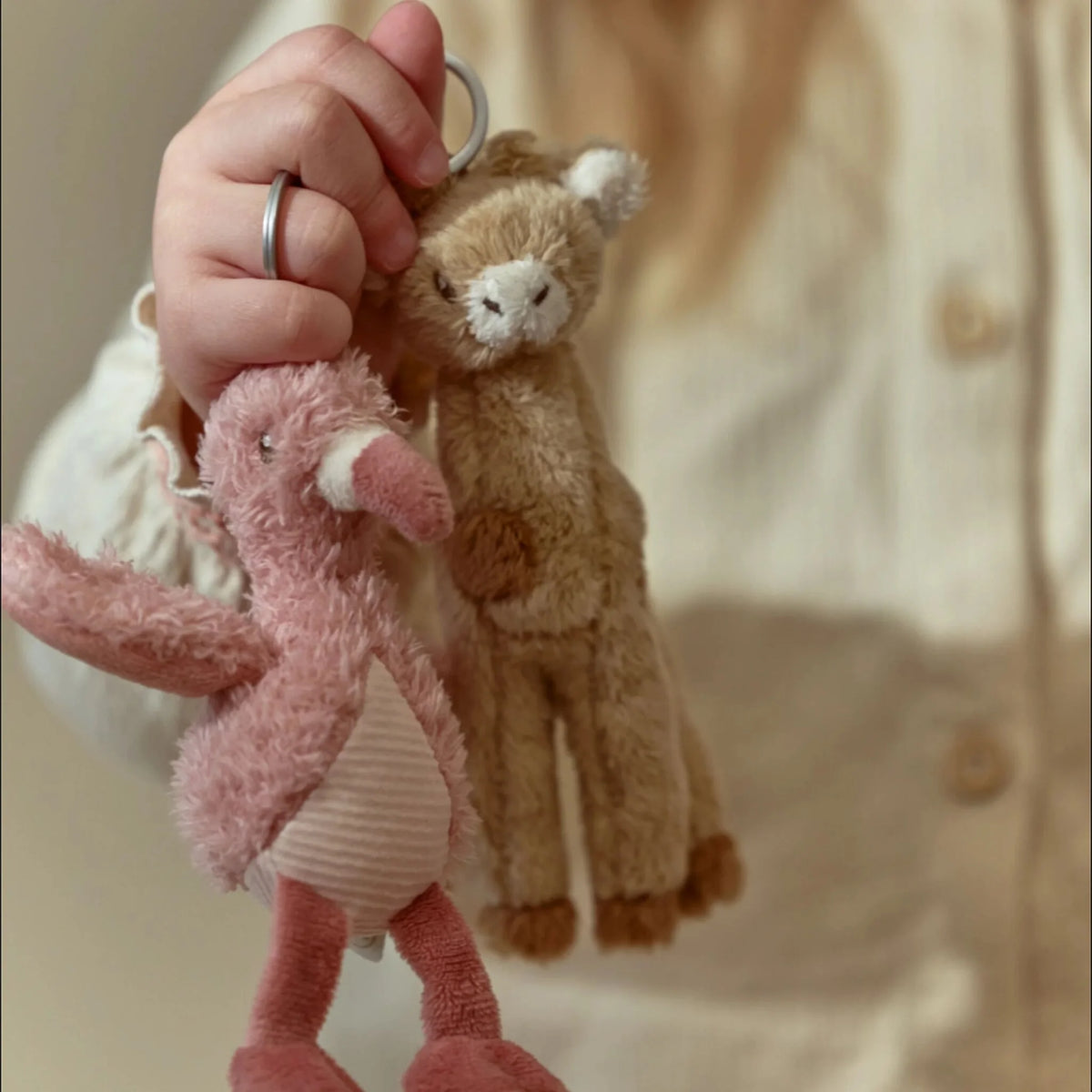 LITTLE DUTCH | SOFT PLUSH KEYCHAIN | GIRAFFE