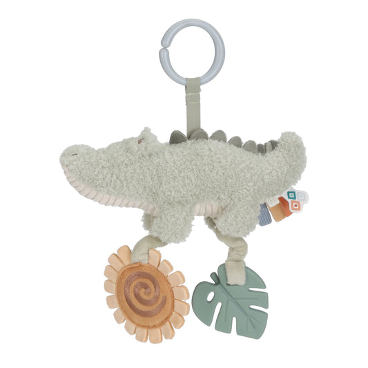 LITTLE DUTCH TOY ACTIVITY HANGER | CROCODILE SAFARI FRIENDS