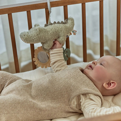 LITTLE DUTCH TOY ACTIVITY HANGER | CROCODILE SAFARI FRIENDS