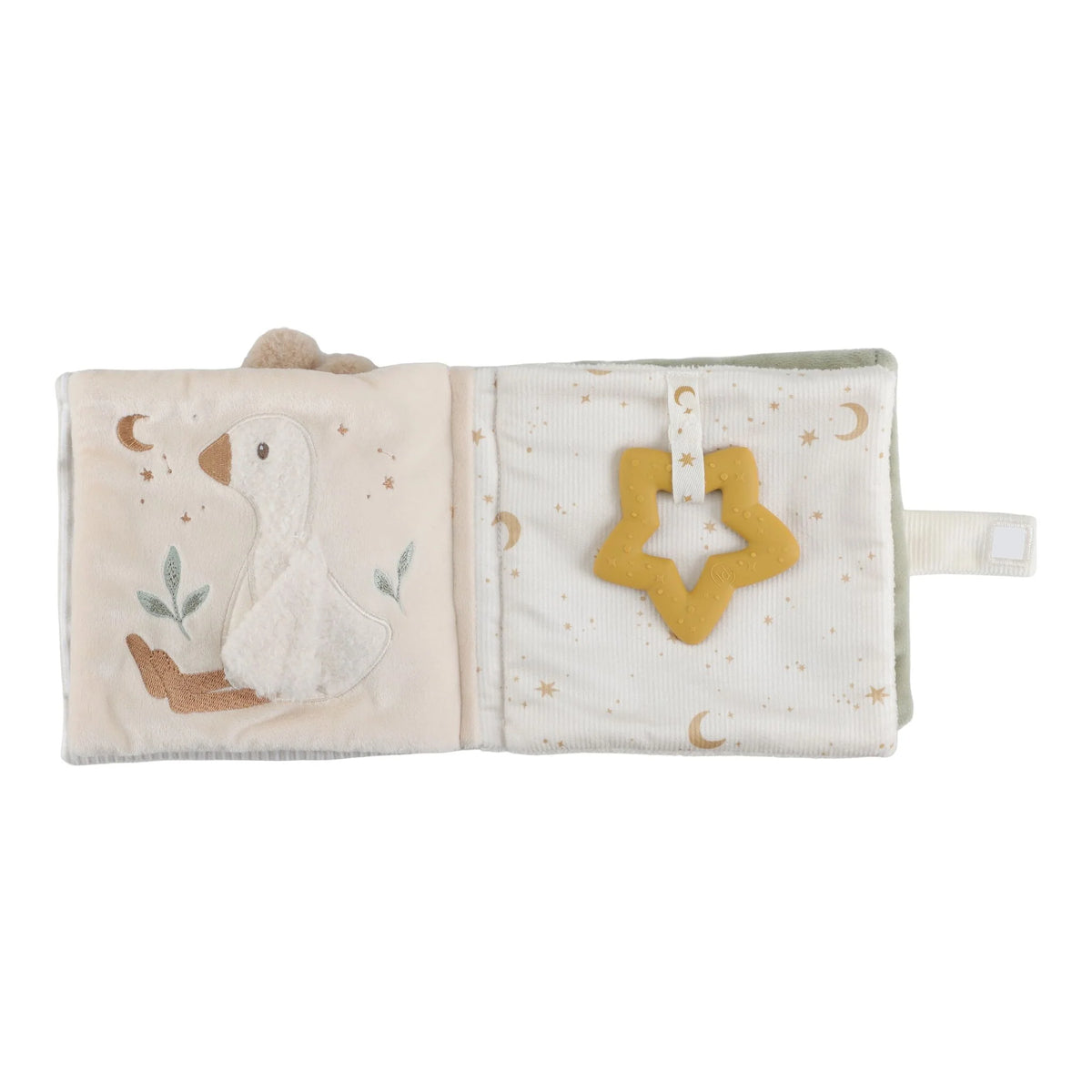 LITTLE DUTCH SOFT PLUSH ACTIVITY BOOK | NEWBORN NEUTRALS
