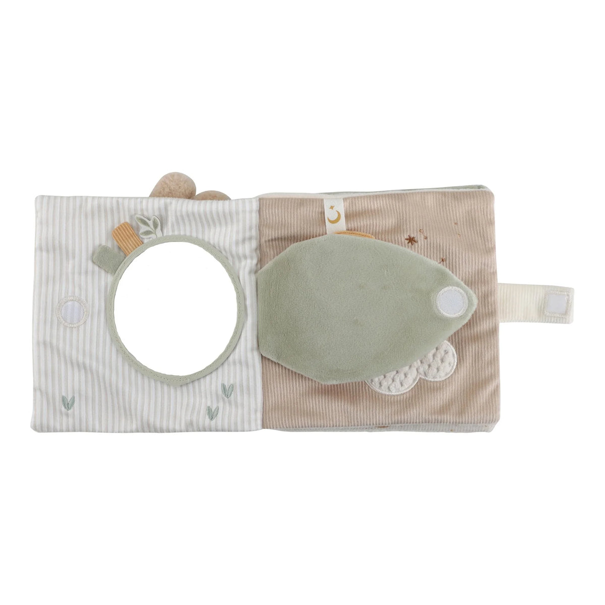 LITTLE DUTCH SOFT PLUSH ACTIVITY BOOK | NEWBORN NEUTRALS