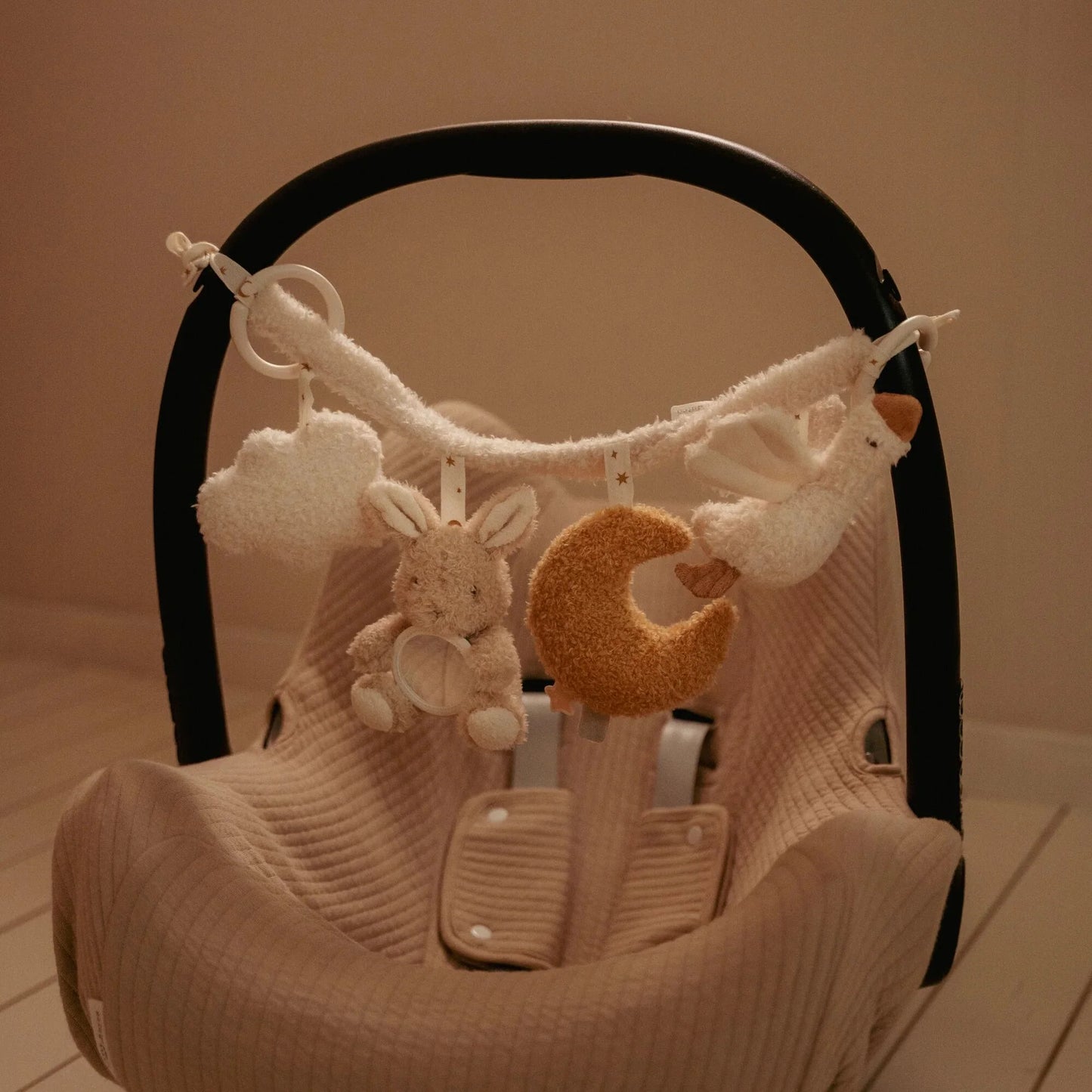 LITTLE DUTCH STROLLER TOY CHAIN | NEWBORN NEUTRALS