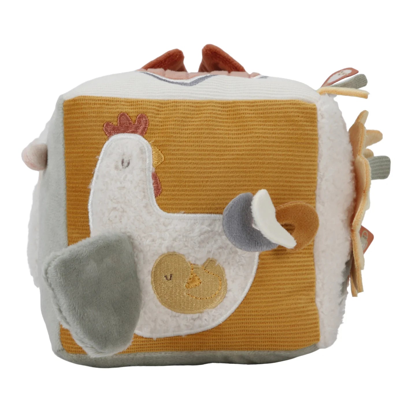 Little Dutch Little Farm Soft Activity Cube - Angus & Dudley Collections
