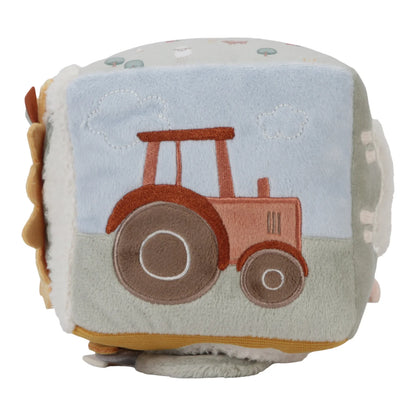 Little Dutch Little Farm Soft Activity Cube - Angus & Dudley Collections