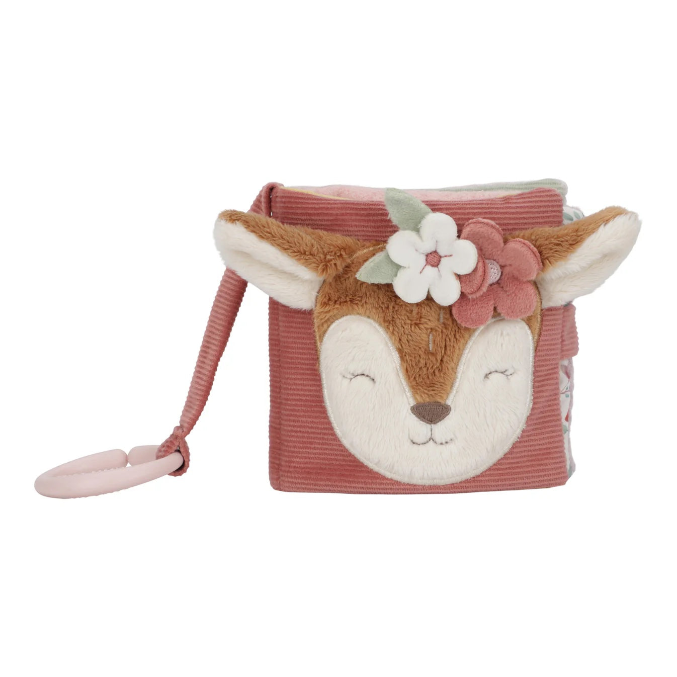 Children's coin purse with deer design on a white background