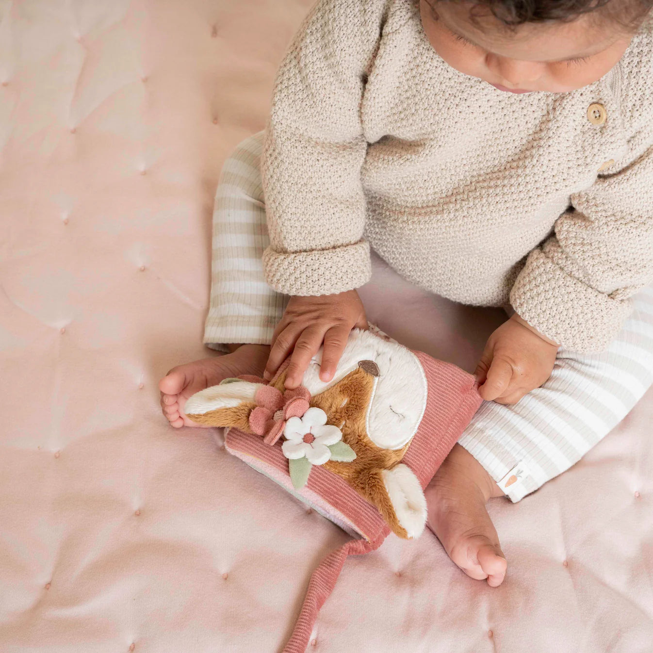 LITTLE DUTCH SOFT PRAM ACTIVITY BOOK | FAIRY GARDEN - Angus & Dudley Collections