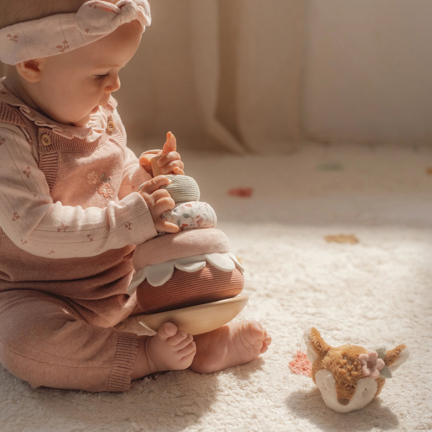LITTLE DUTCH | ROCKING RING STACKER | FAIRY GARDEN