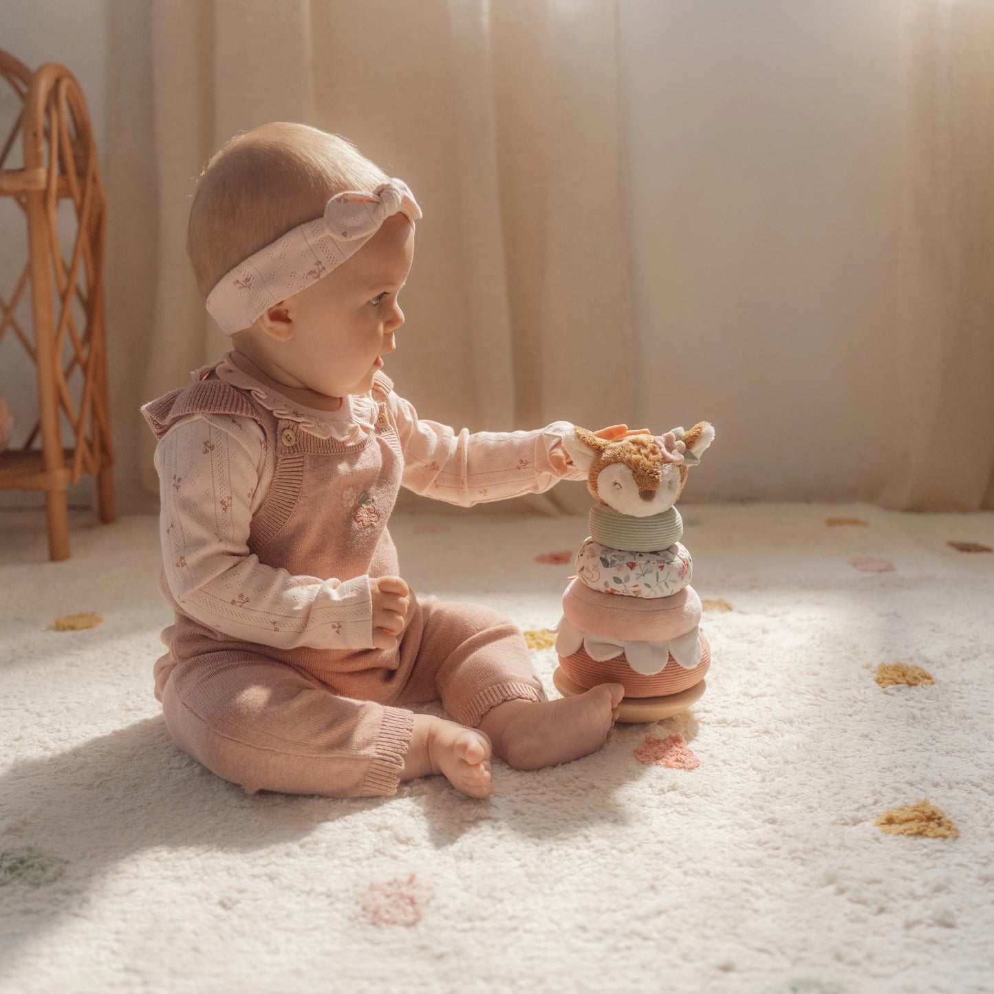 LITTLE DUTCH | ROCKING RING STACKER | FAIRY GARDEN